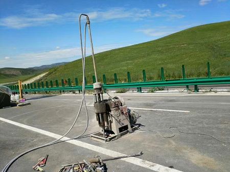 芦溪公路地基基础注浆加固